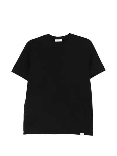 Diktat Seam-detail T-shirt In Black