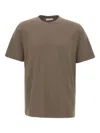 Diktat Short-sleeve Crew-neck T-shirt In Gray