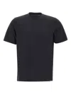 Diktat Short-sleeve Logo-label T-shirt In Black