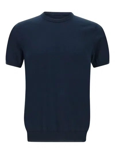 Diktat Short-sleeve Ribbed Sweater