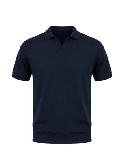 Diktat Short-sleeve Cotton T-shirt In Blue