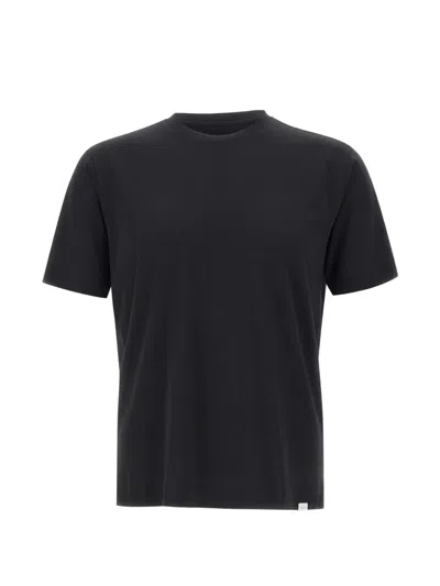 Diktat Supima Crewneck Cotton T-shirt In Black
