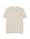 Diktat Vertical-ribbed Sweater In Neutral