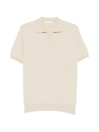 Diktat V-neck T-shirt In Neutral