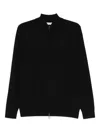 Diktat Zip-fastening Cardigan In Black