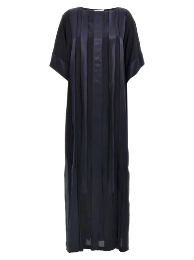 DI.LA3 PARI' BLUE CAFTANO DRESS