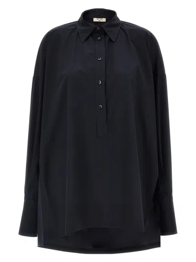 DI.LA3 PARI' BLUE COTTON SHIRT