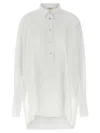 Di.la3 Pari' Oversize Shirt In White