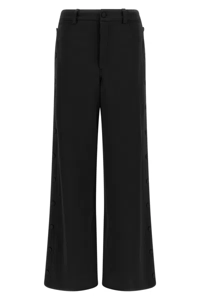 Di.la3 Pari' Button Pants In Black