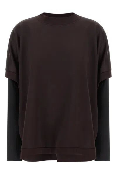 Di.la3 Pari' Di. La3 Pari' 'manicotti' Sweatshirt In Purple