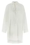 Di.la3 Pari' Oversize Shirt In White