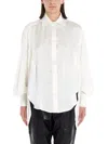 Di.la3 Pari' Oversize Shirt Shirt, Blouse White