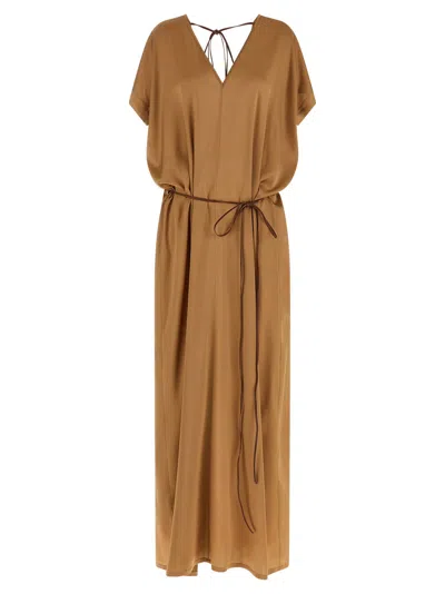Di.la3 Pari' Women's Riky Dress In Beige