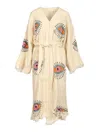Dilan Kayhan Kimono Ibiza Jackets Multicolor In Neutral
