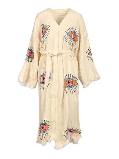 Dilan Kayhan Kimono In Neutral