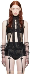 Dilara Findikoglu Black Hard Candy Tank Top In Black