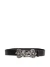 Dilara Findikoglu Cherub-embellished Belt In Black