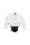 Dilara Findikoglu Corporate Sensitivity Corset Shirt