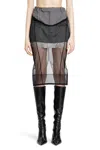 Dilara Findikoglu Skirts In Grey