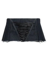 Dilara Findikoglu Micro Gonna Plissettata Effetto Corsetto In Blue