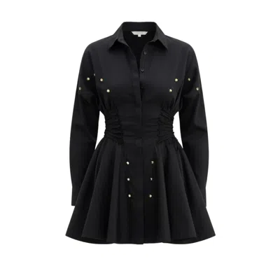 Dilara Gulhan Women's Black Luna Dress