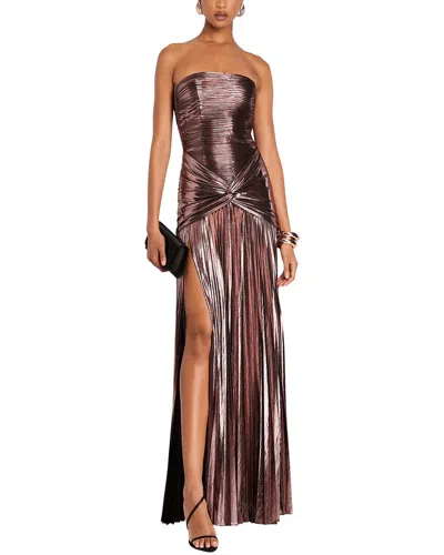 Dilireba Embellished Maxi Dress In Purple