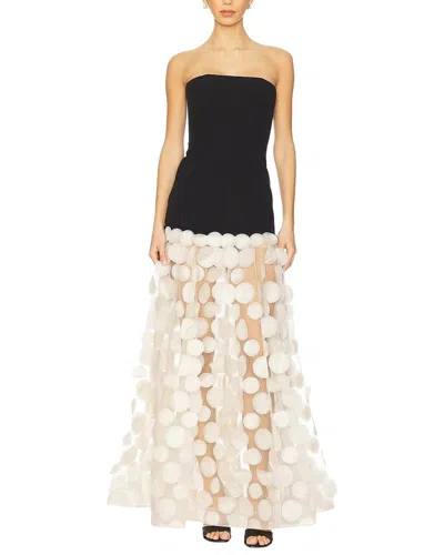 Dilireba Embellished Maxi Dress In Black
