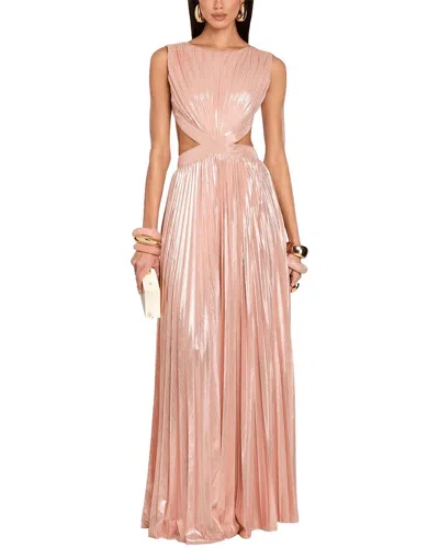 Dilireba Embellished Maxi Dress In Pink