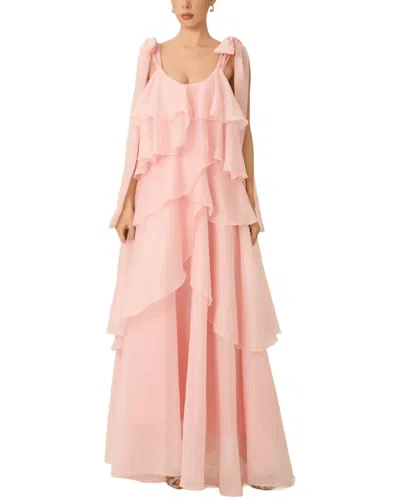 Dilireba Maxi Dress In Pink