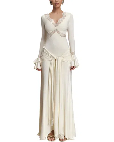 Dilireba Maxi Dress In White