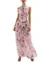 Dilireba Maxi Dress In Multi