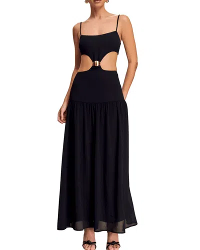 Dilireba Maxi Dress In Black