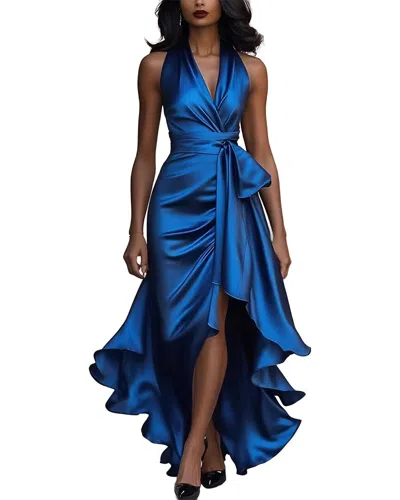 Dilireba Maxi Dress In Blue