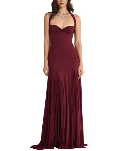 Dilireba Maxi Dress In Bordo