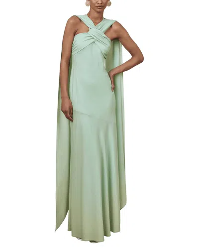 Dilireba Maxi Dress In Emerald Green