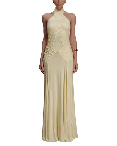 Dilireba Maxi Dress In Light Yellow