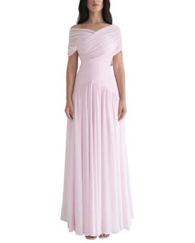 Dilireba Maxi Dress In Pink