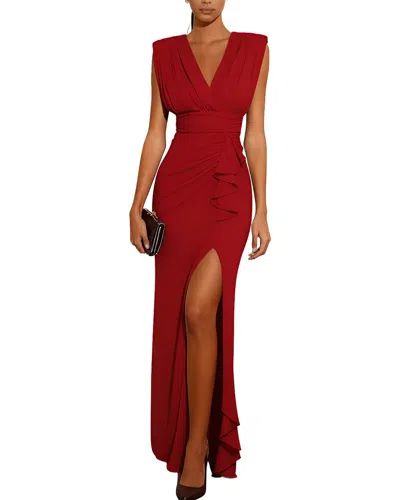 Dilireba Maxi Dress In Red