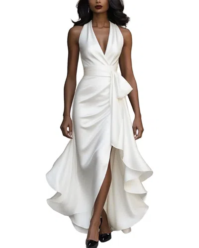 Dilireba Maxi Dress In White