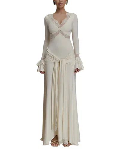 Dilireba Maxi Dress In White