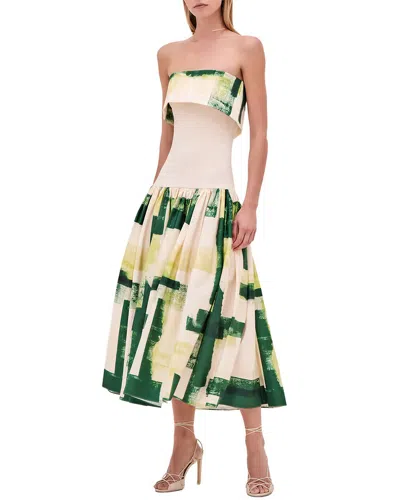 Dilireba Midi Dress In White