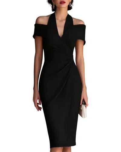 Dilireba Midi Dress In Black