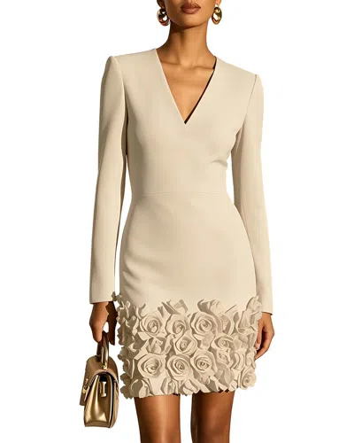 Dilireba Mini Dress In Apricot