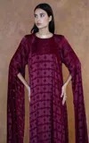 Dima Ayad Moda Operandi In Burgundy