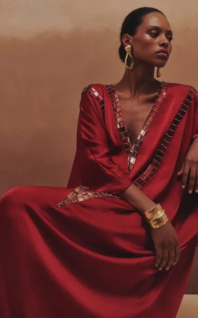 Dima Ayad Moda Operandi In Burgundy