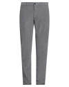 Dimattia Man Pants Grey Size 38 Cotton, Elastane In Gray