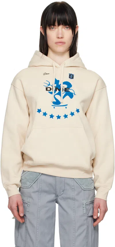 Dime Beige Patinadores Hoodie In Fog