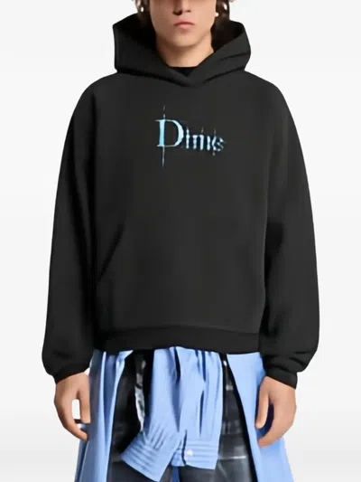 Dime Bella Logo-print Hoodie In Black