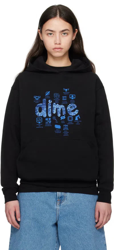 Dime Black Agi Hoodie