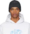 Dime Black & Gray Classic Rib Beanie